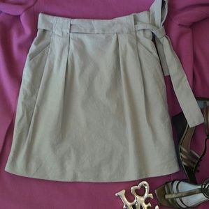 Essentials by ABS Tan Skirt 6